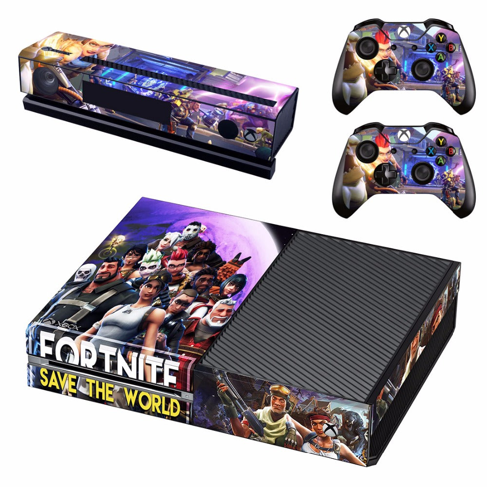 FNBR Skin & Sticker For Xbox One Console, 2 Controllers & Kinect - fnbrshop.com