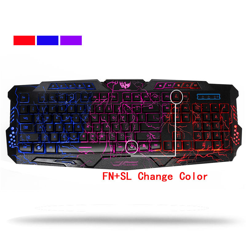 LED Backlit Professional Gaming Keyboard For FNBR - fnbrshop.com