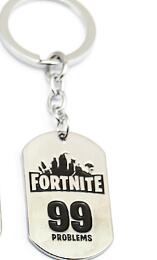 FNBR Pickaxe Llama Emote Dog Tag Keychains - fnbrshop.com