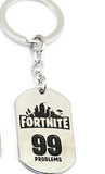 FNBR Pickaxe Llama Emote Dog Tag Keychains - fnbrshop.com