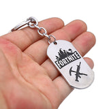 FNBR Pickaxe Llama Emote Dog Tag Keychains - fnbrshop.com