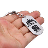 FNBR Pickaxe Llama Emote Dog Tag Keychains - fnbrshop.com