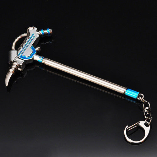 Blue Pulse Axe FNBR Pickaxe Keychain - fnbrshop.com