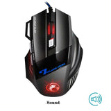 LED Optical Professional Wired Gaming Mouse With 7 Button 5500 DPI, Best For FNBR - fnbrshop.com