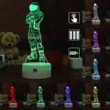 FNBR Dark Voyager 3D Lamp with Automatically Changeable 7 Colors - fnbrshop.com