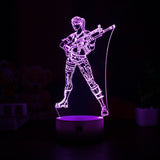 FNBR Girl with SCAR 3D Lamp with Automatically Changeable 7 Colors - fnbrshop.com