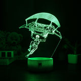 FNBR Gliding 3D Lamp with Automatically Changeable 7 Colors - fnbrshop.com