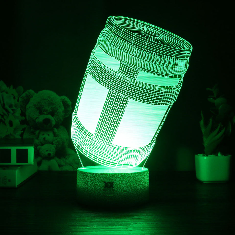 FNBR Chug Jug 3D Lamp with Automatically Changeable 7 Colors - fnbrshop.com