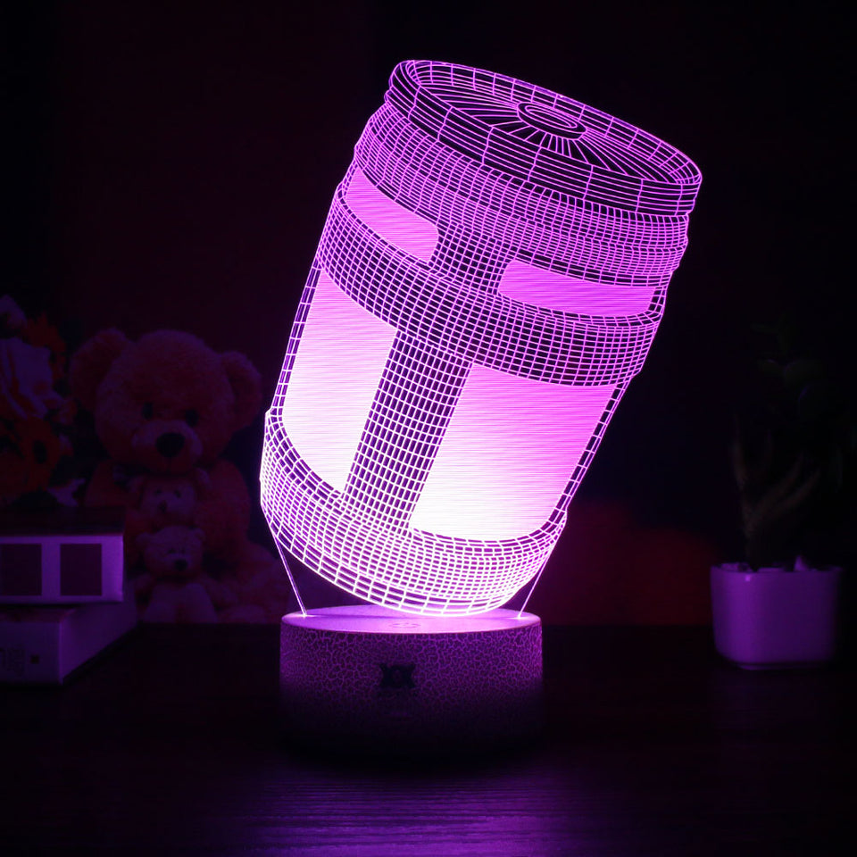 FNBR Chug Jug 3D Lamp with Automatically Changeable 7 Colors - fnbrshop.com